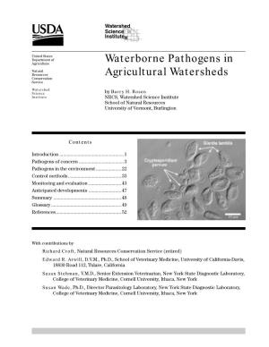 Waterborne Pathogens in Agricultural Watersheds