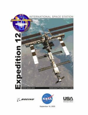 Expedition 12 Press Kit National Aeronautics and Space Administration