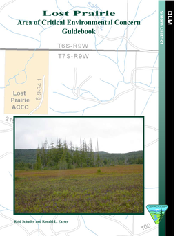 Lost Prairie Area of Critical Environmental Concern Guidebook
