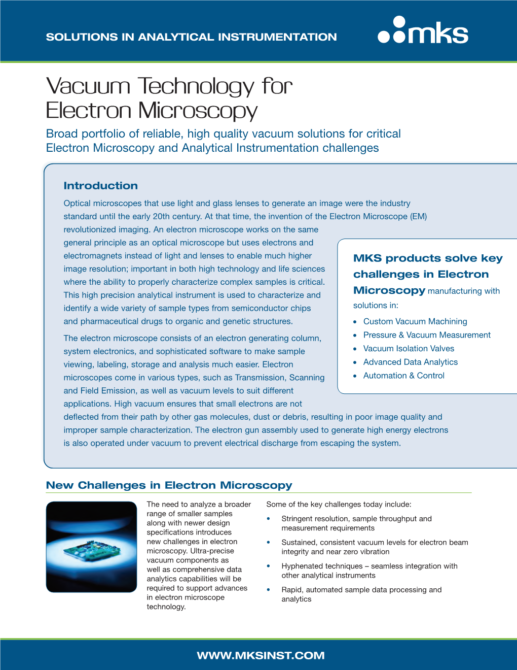 Vacuum Technology for Electron Microscopy