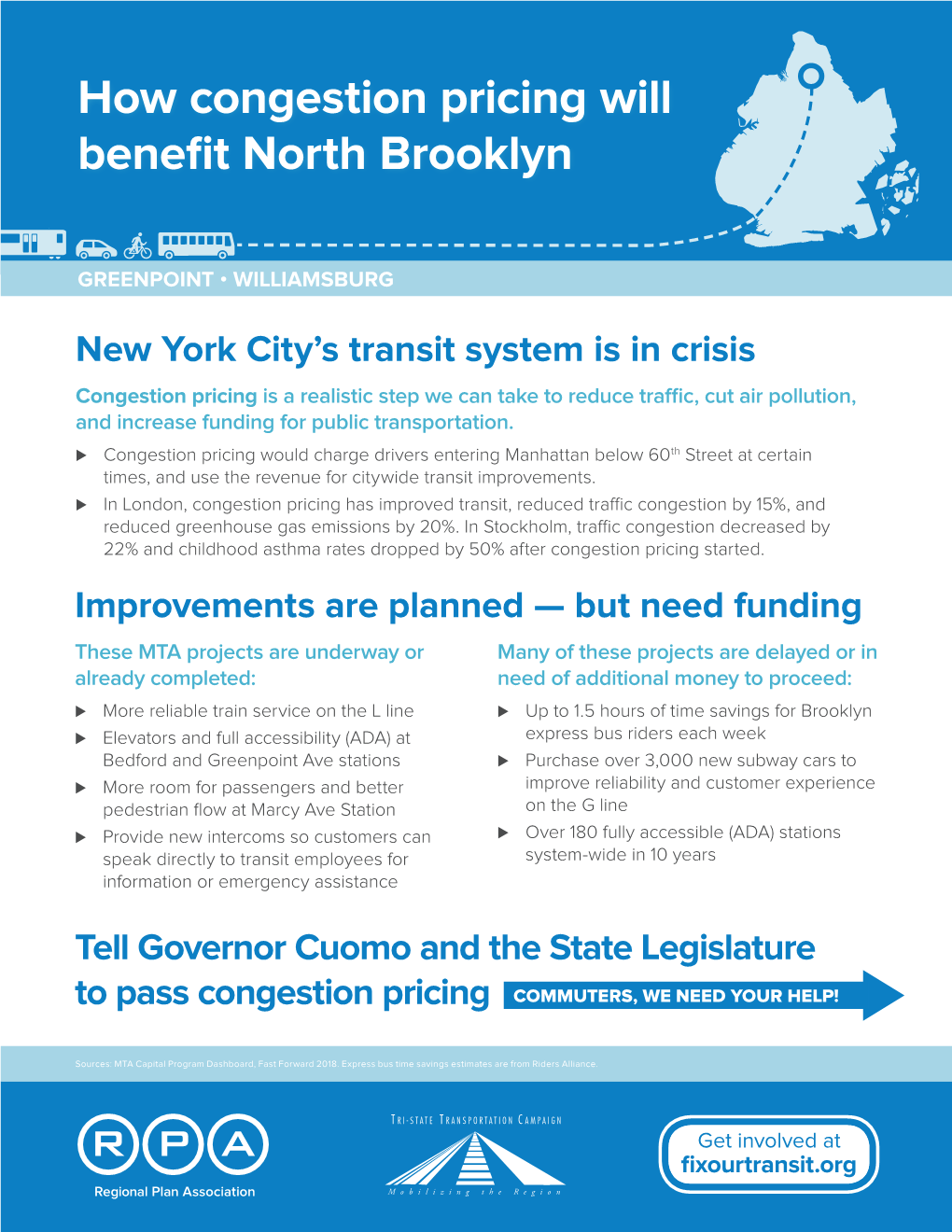 How Congestion Pricing Will Benefit North Brooklyn