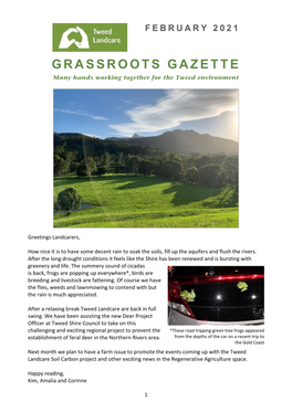 Grassroots Gazette