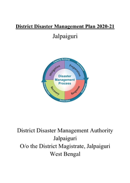 District Disaster Management Plan 2020-21 Jalpaiguri
