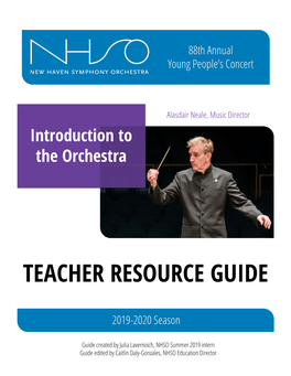 Teacher Resource Guide