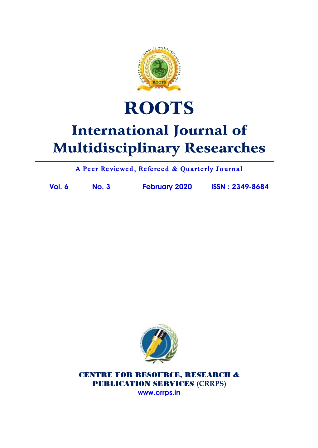 International Journal of Multidisciplinary Researches