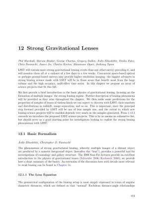 12 Strong Gravitational Lenses