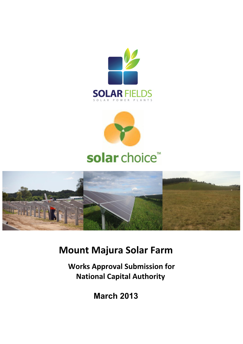 Mount Majura Solar Farm NCA Submission