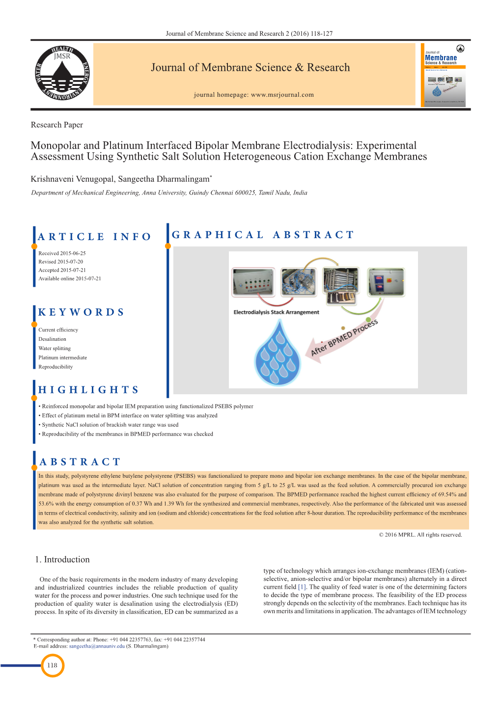 Highlights Article Info Graphical Abstract