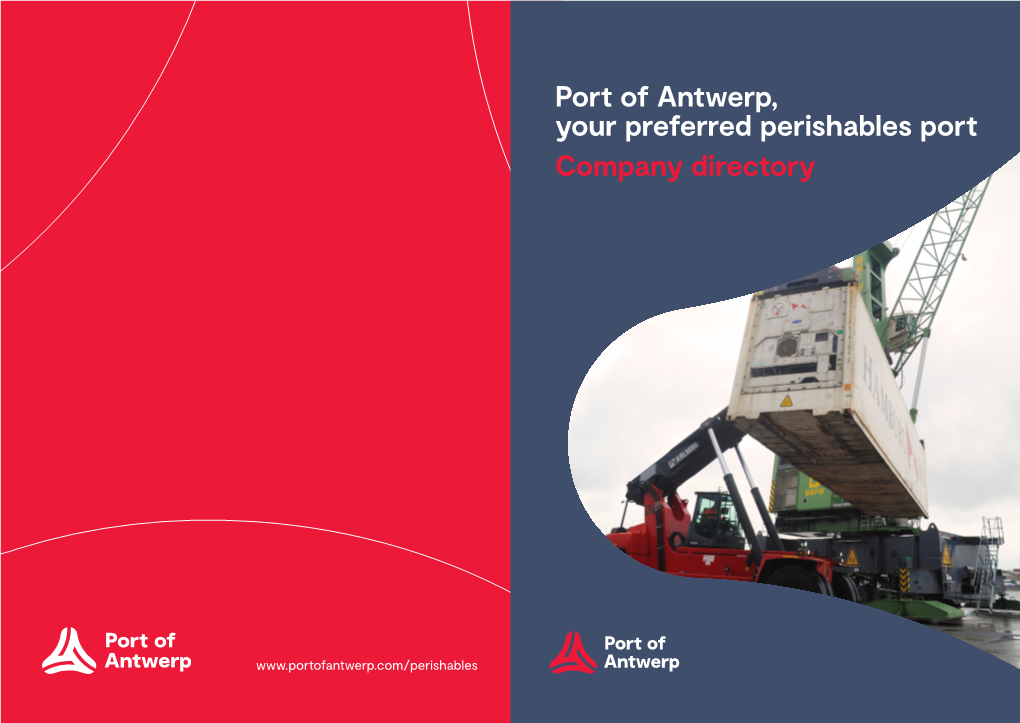 Port of Antwerp, Your Preferred Perishables Port Company Directory