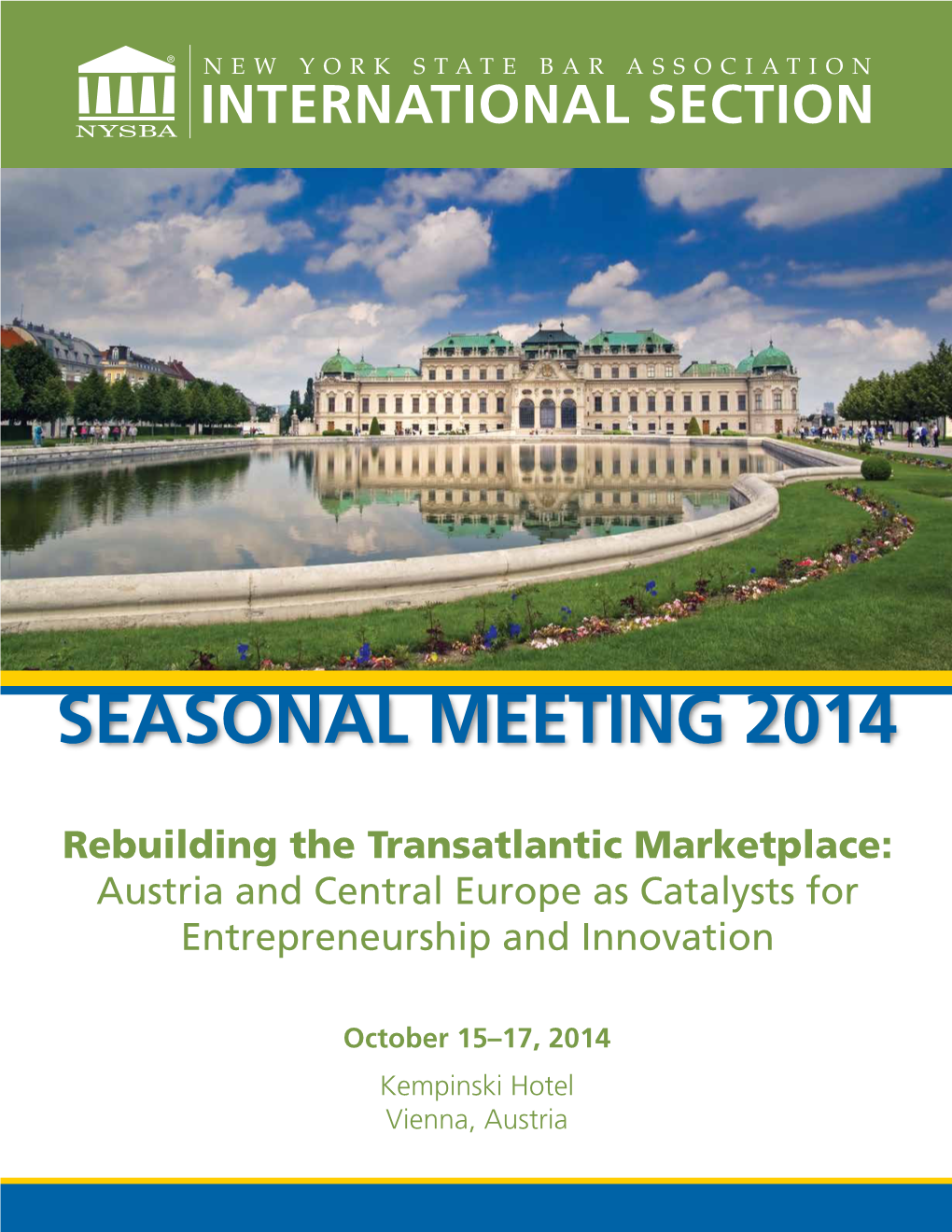 Seasonal Meeting 2014