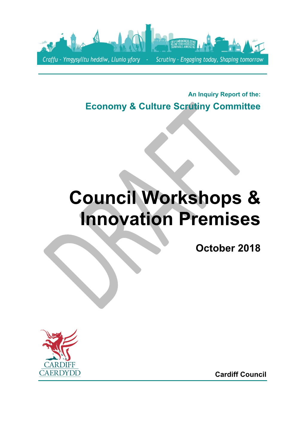 Council Workshops & Innovation Premises