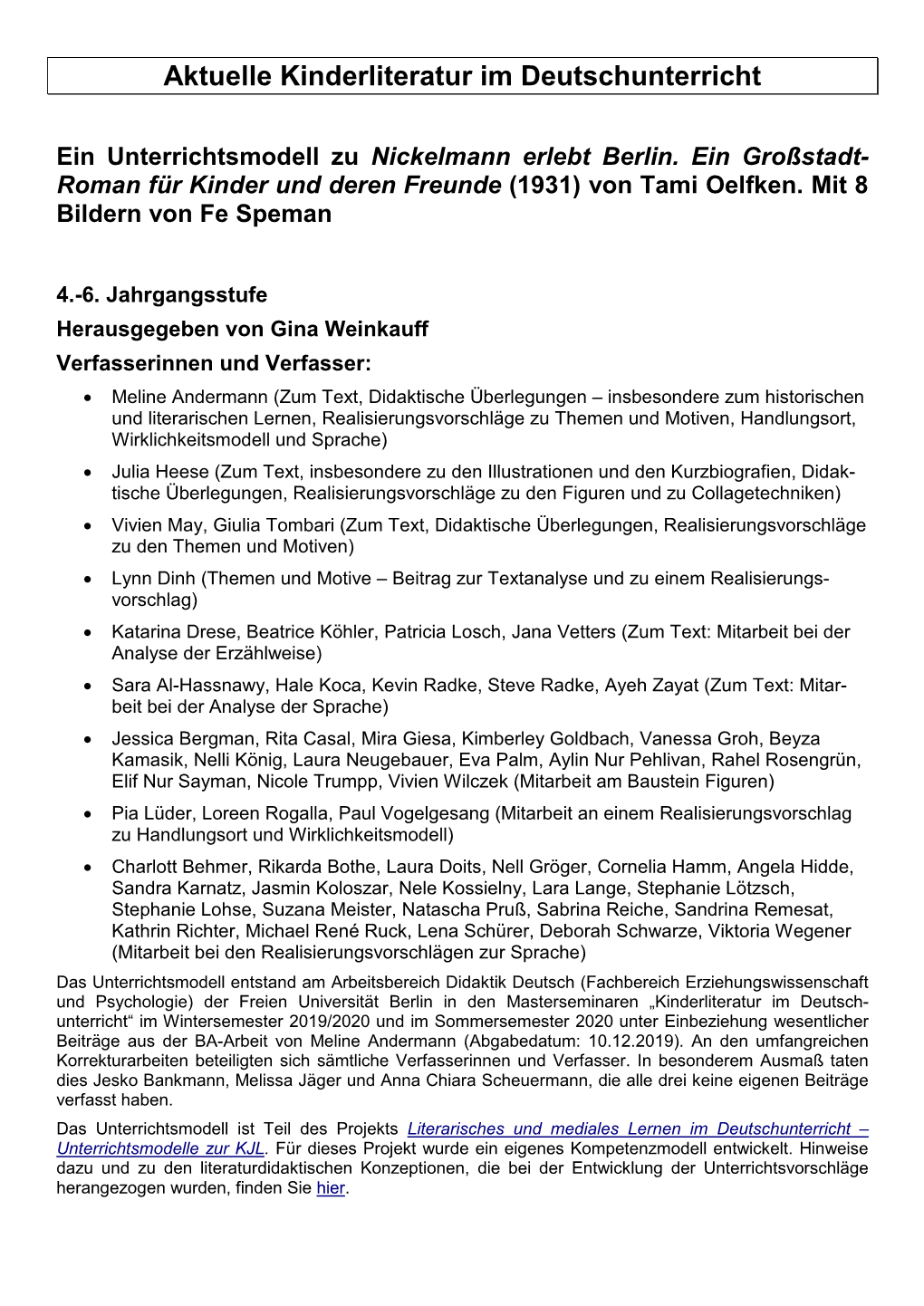 Nickelmann Erlebt Berlin. Ein Großstadt-Roman Für Kinder Und Deren Freunde1 Von Tami Oelfken Erschien Im Verlag Müller Und Kiepenheuer