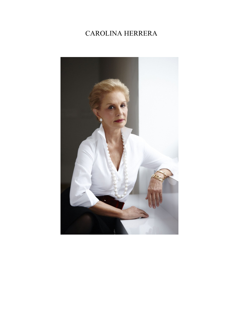 Carolina Herrera