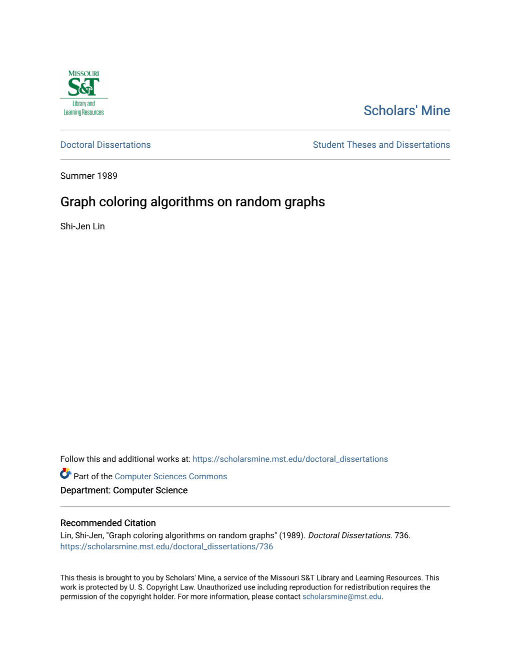 Graph Coloring Algorithms on Random Graphs