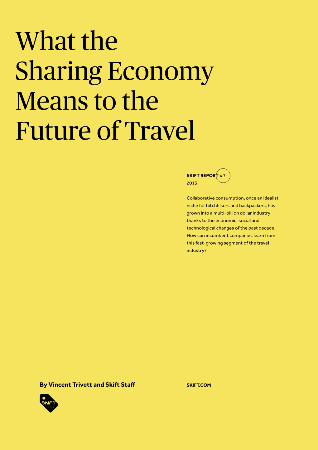 What the Sharing Economy Means to the Future of Travel