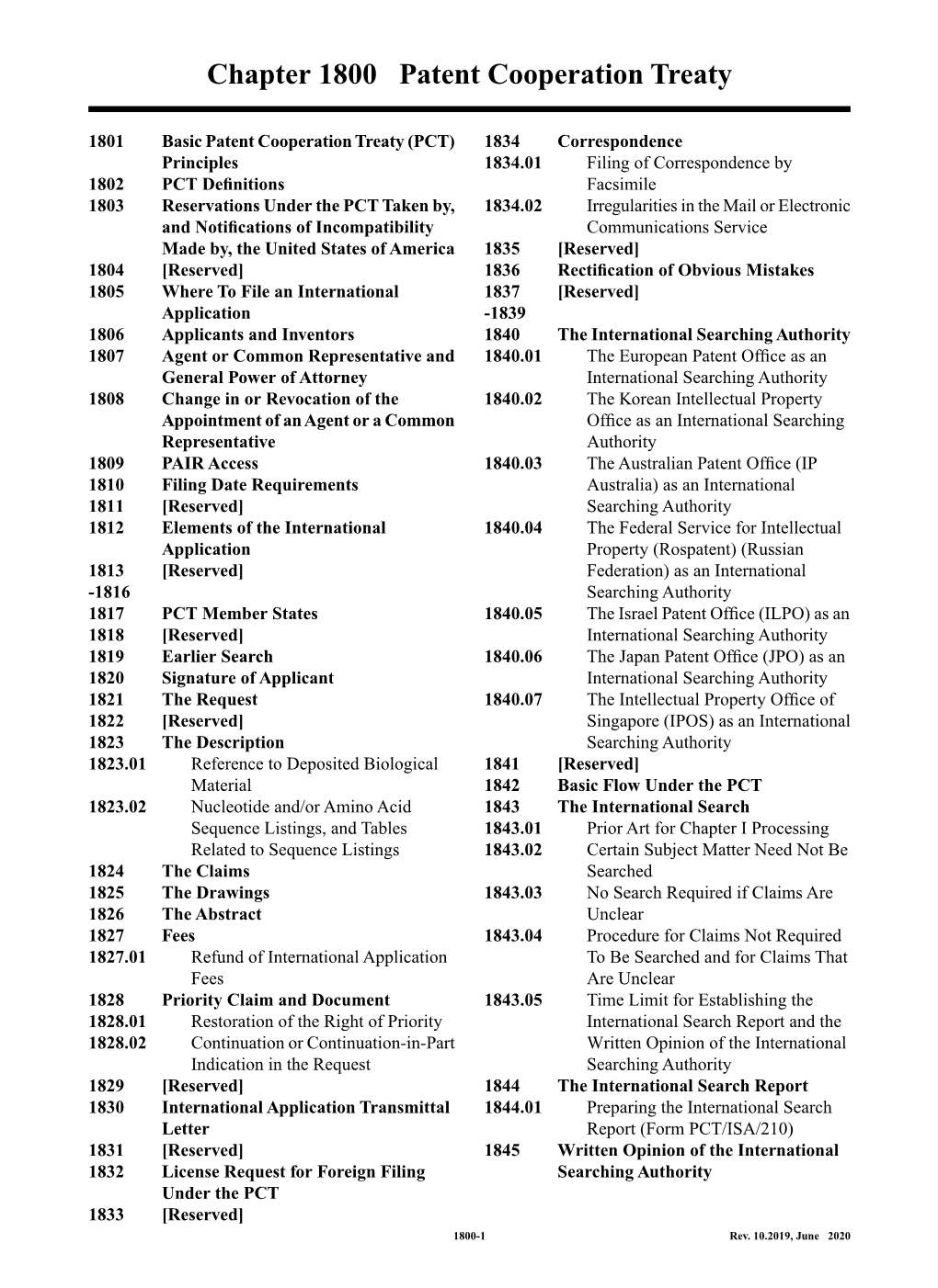 MPEP § National Fees, and Publication of the Application