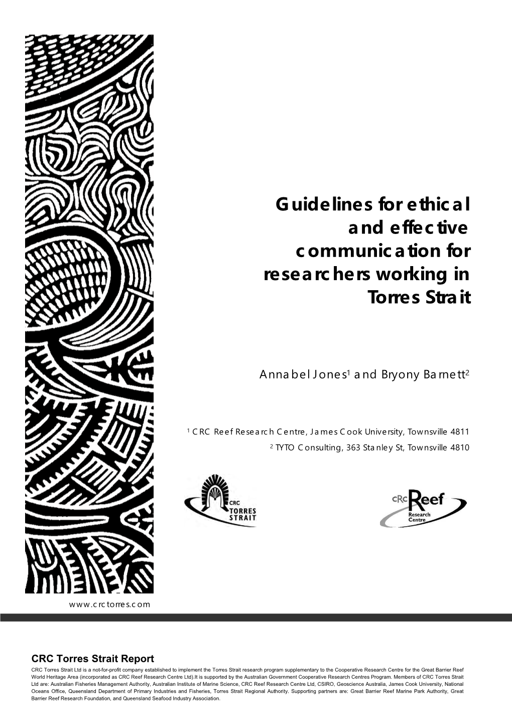 Guidelines for Ethical and Effective Communication for Researchers Working in Torres Strait