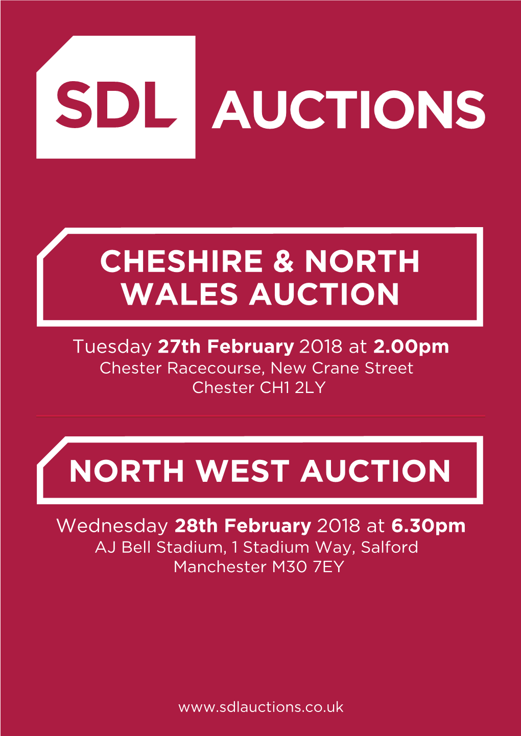 North West Auction Wales Auction Cheshire & North