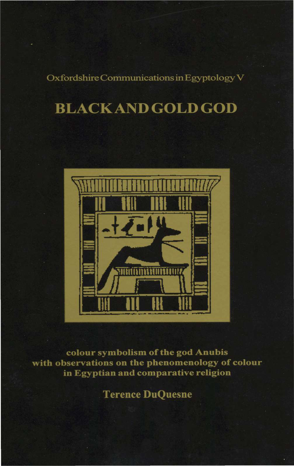 Terence Duquesne – Black and Gold