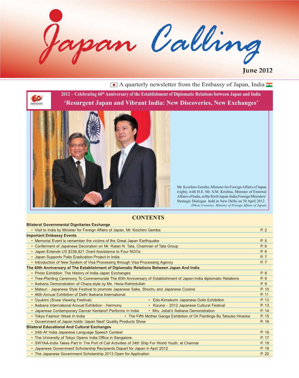 'Resurgent Japan and Vibrant India: New