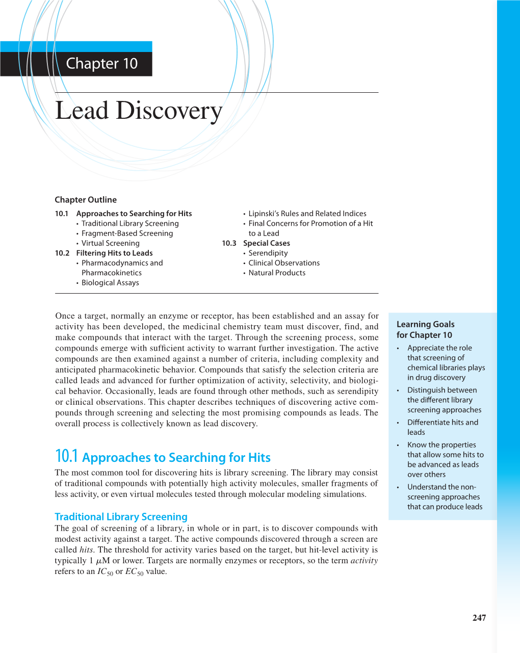 Chapter 10 | Lead Discovery