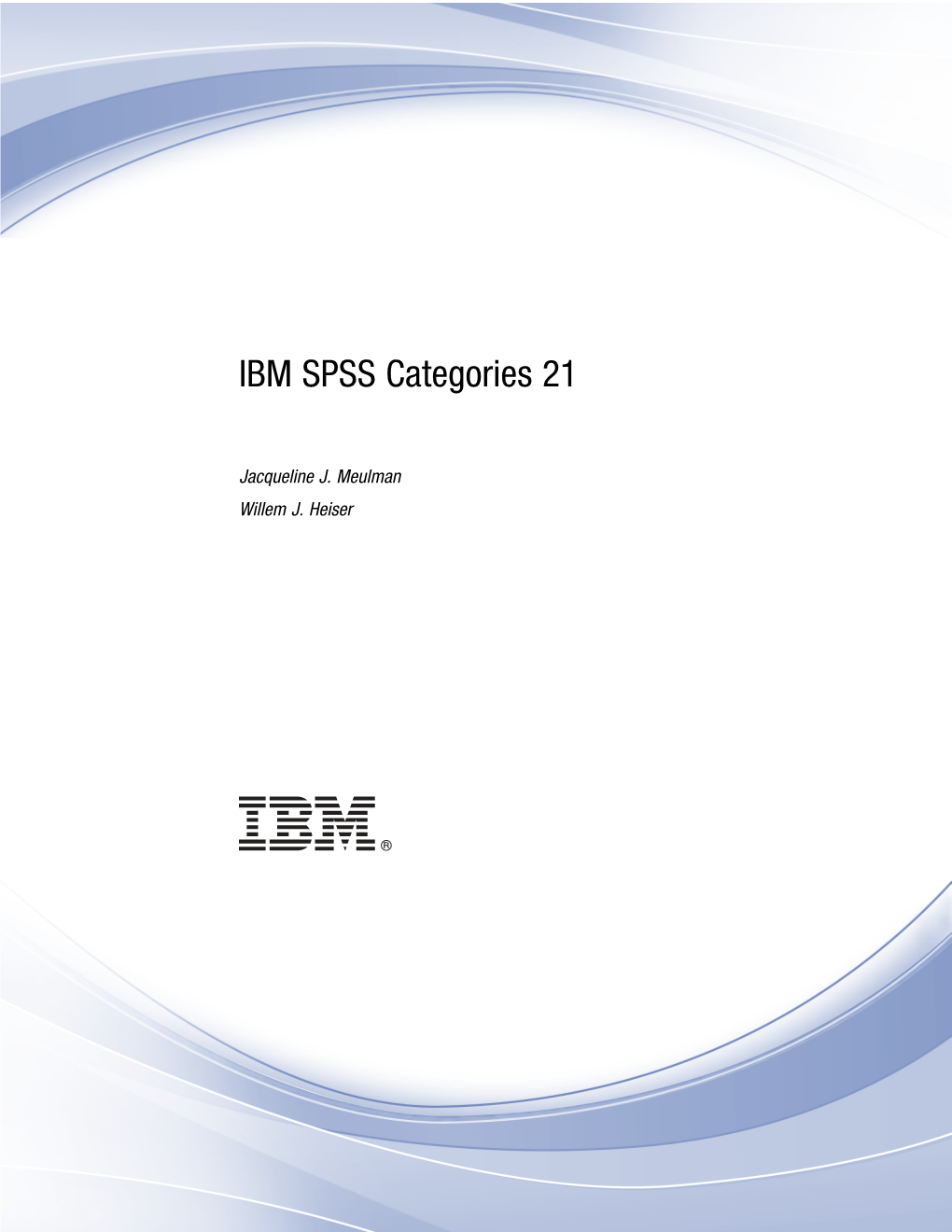 IBM SPSS Categories 21