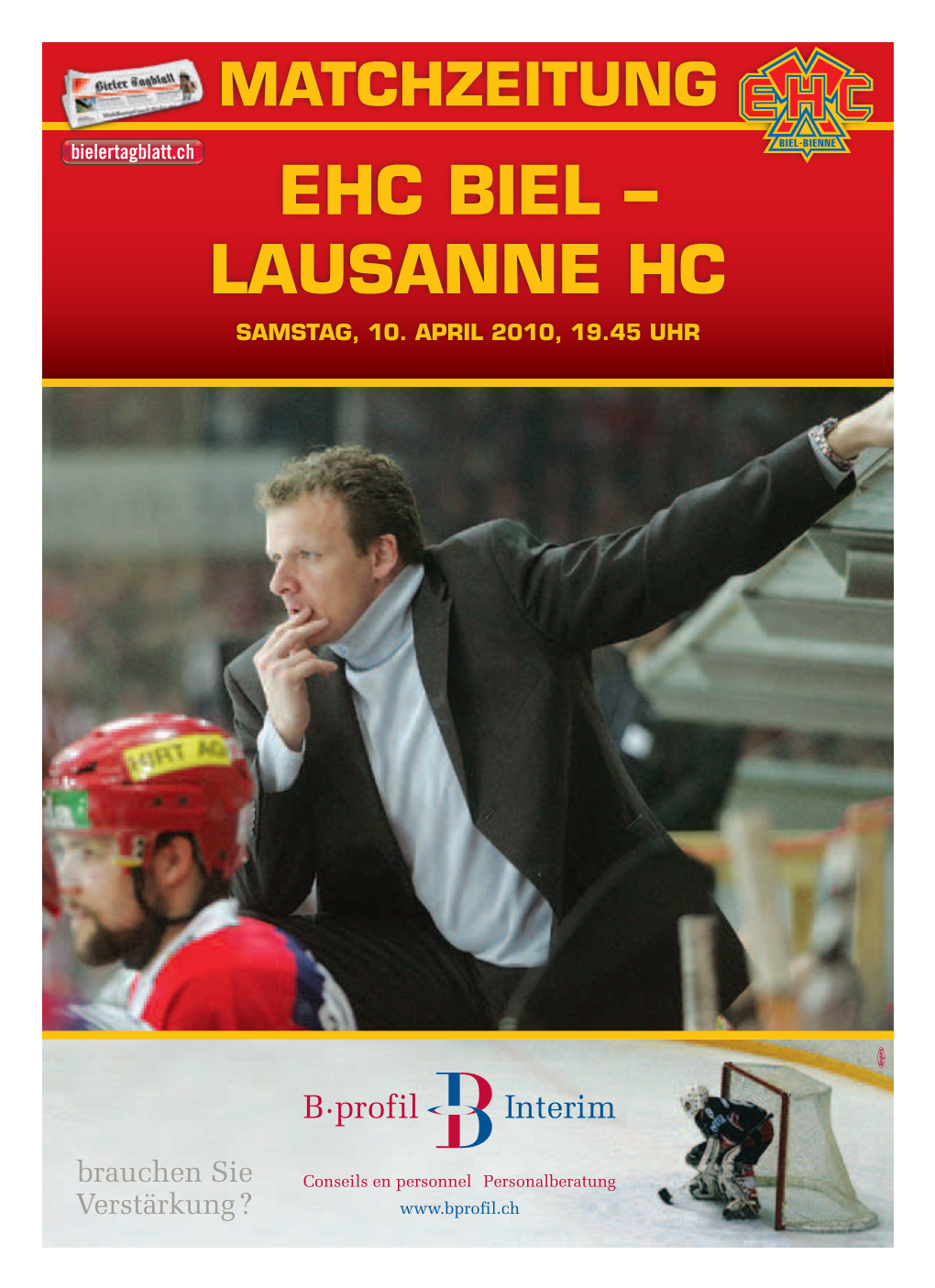 EHC BIEL – Lausanne Hc Samstag, 10