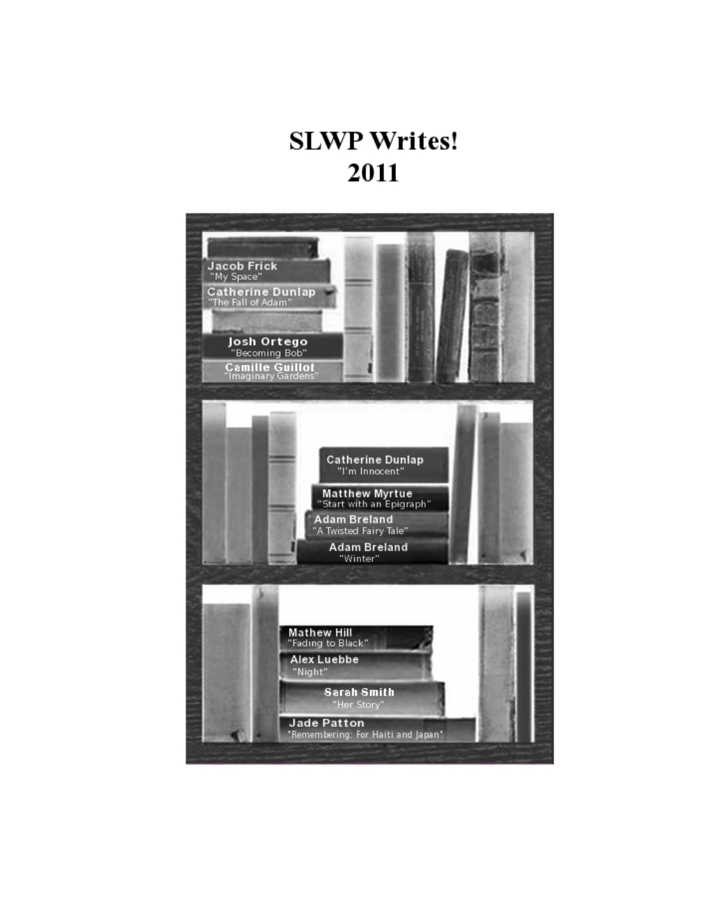 SLWP Writes! 2011