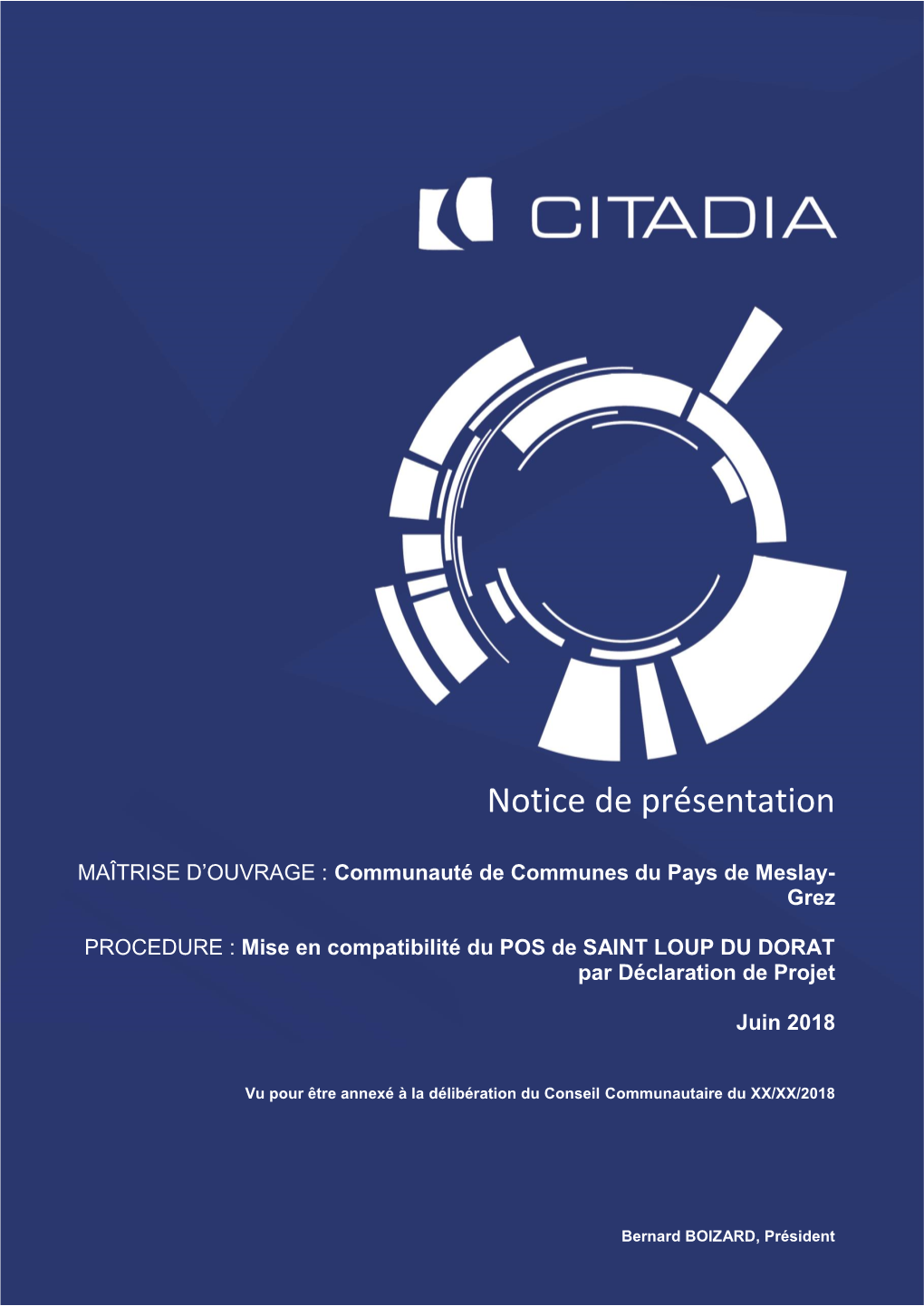 Notice De Présentation