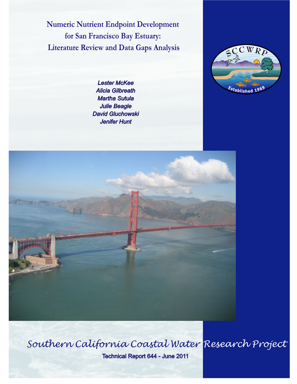 Numeric Nutrient Endpoint Development for San Francisco Bay Estuary: Literature Review and Data Gaps Analysis