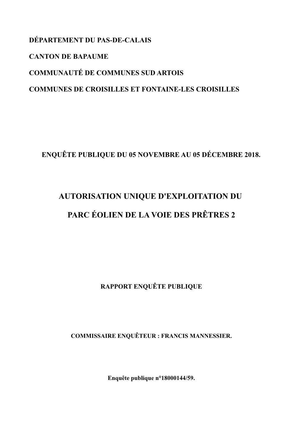 Rapport La Voie Des Prètres 2.Pdf