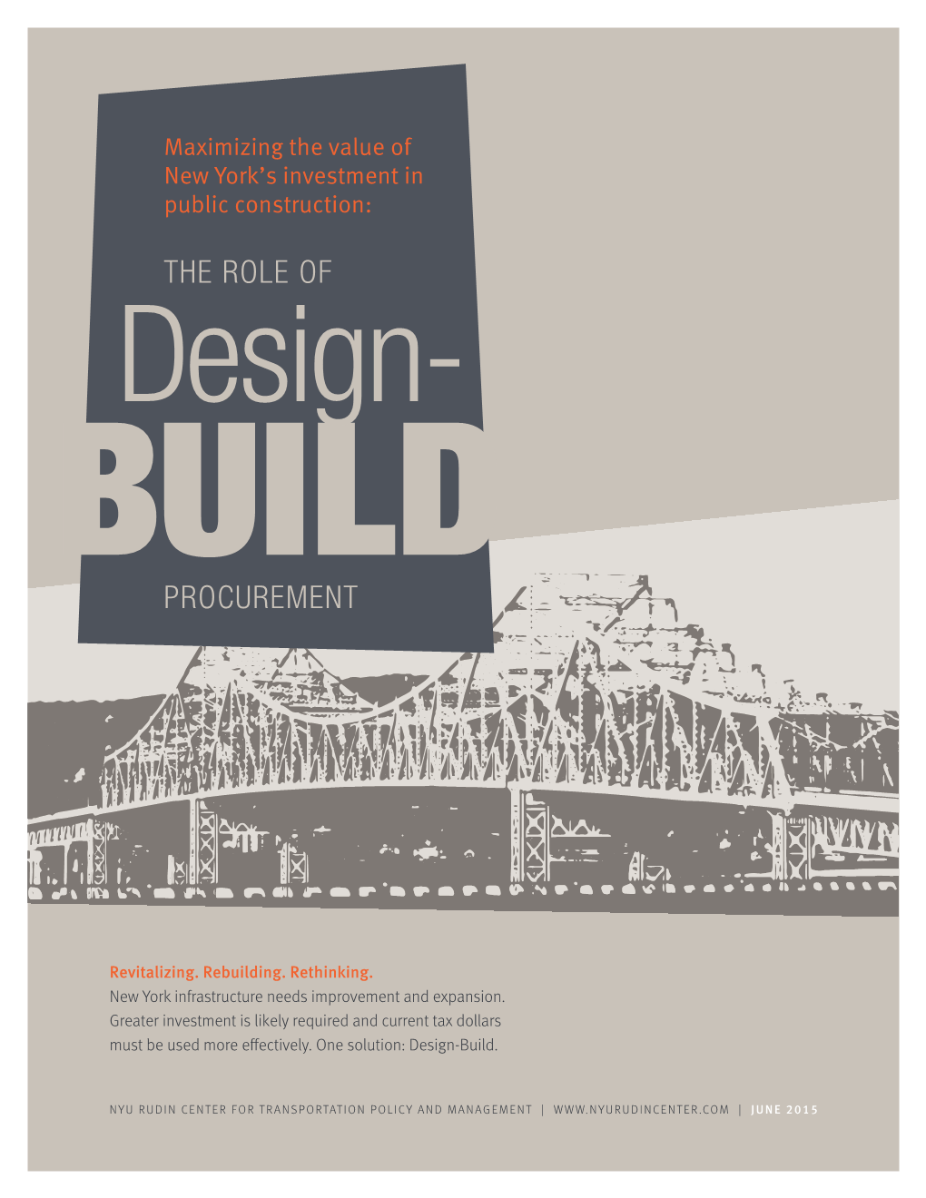The Role of Design-Build Procurement