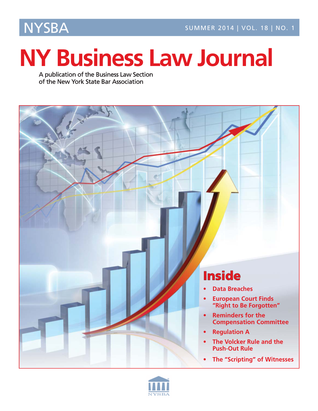 NY Business Law Journal a Publication of the Business Law Section of the New York State Bar Association