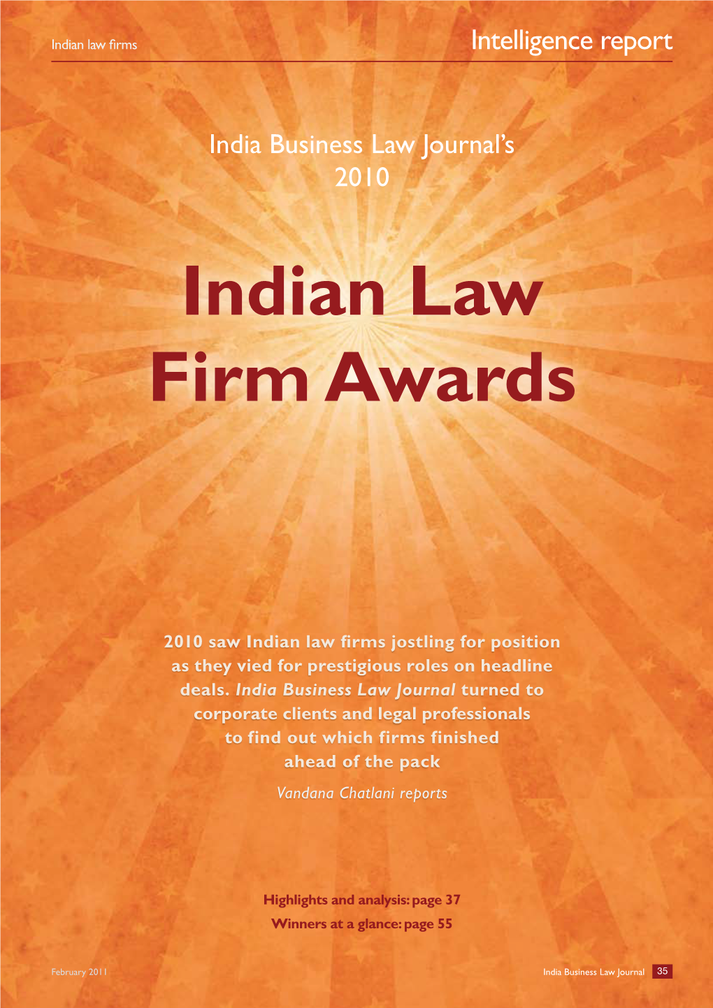 Indian Law Firm Awards