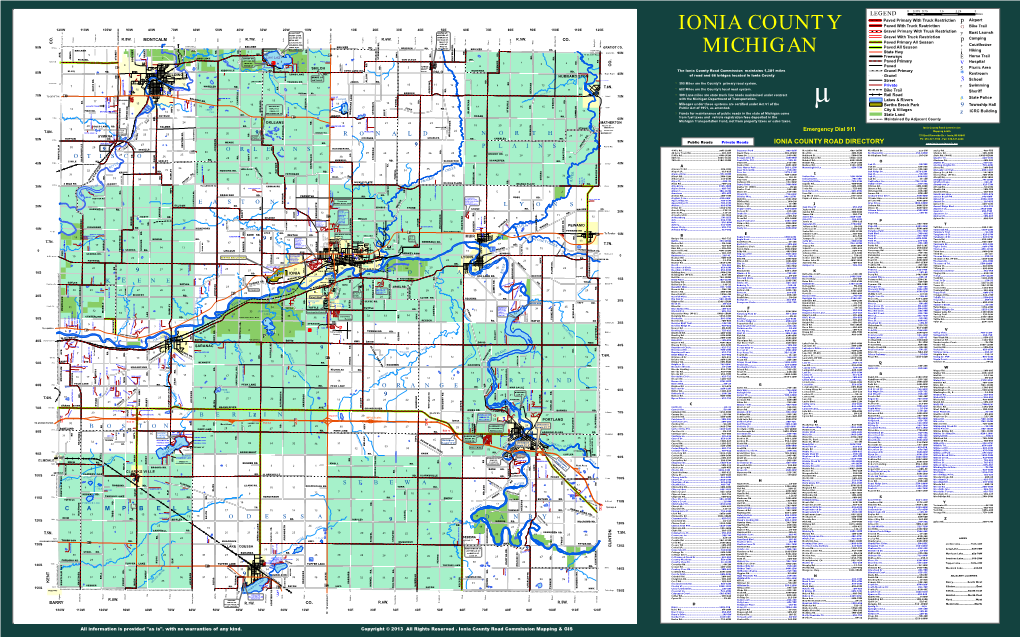 Ionia County Michigan