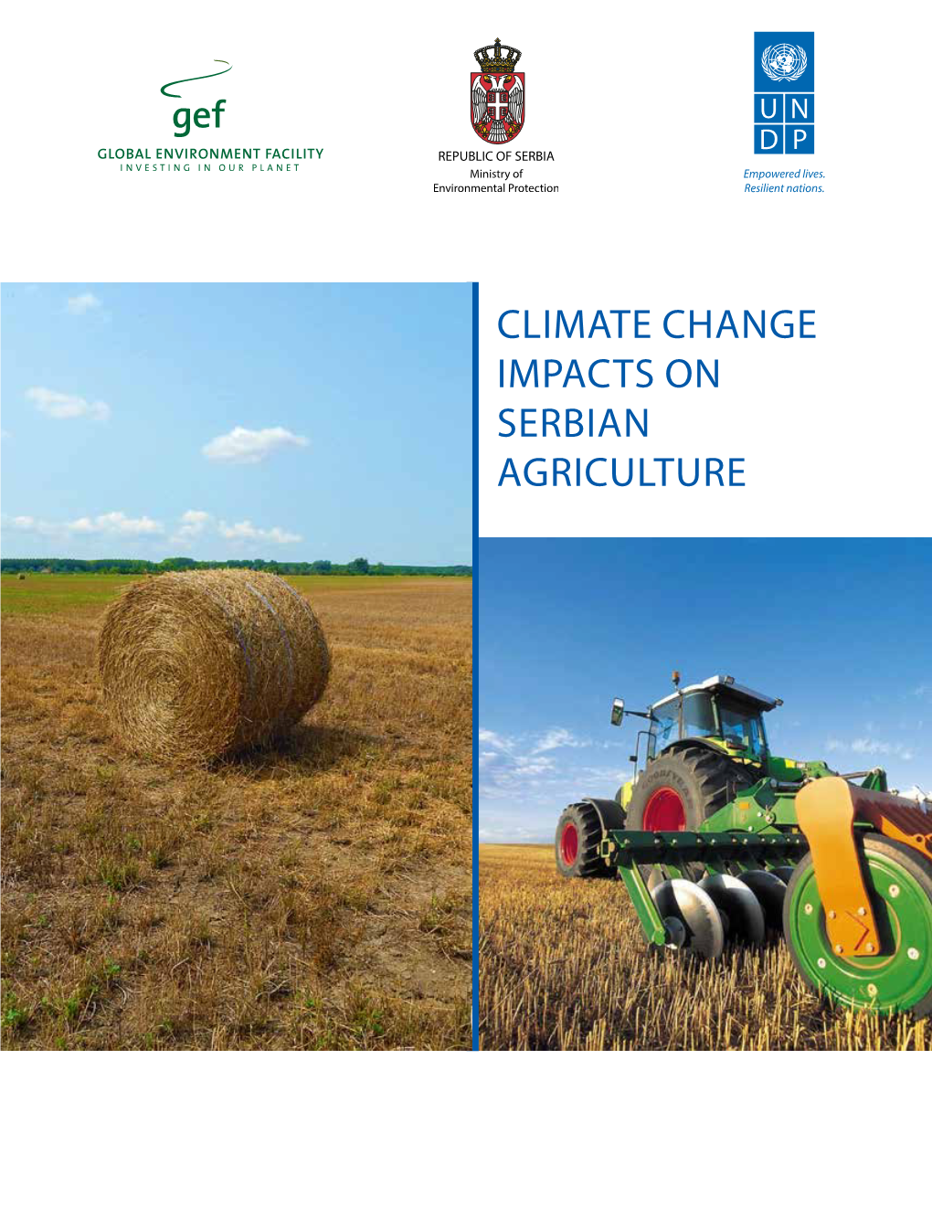 Climate Change Impacts on Serbian Agriculture