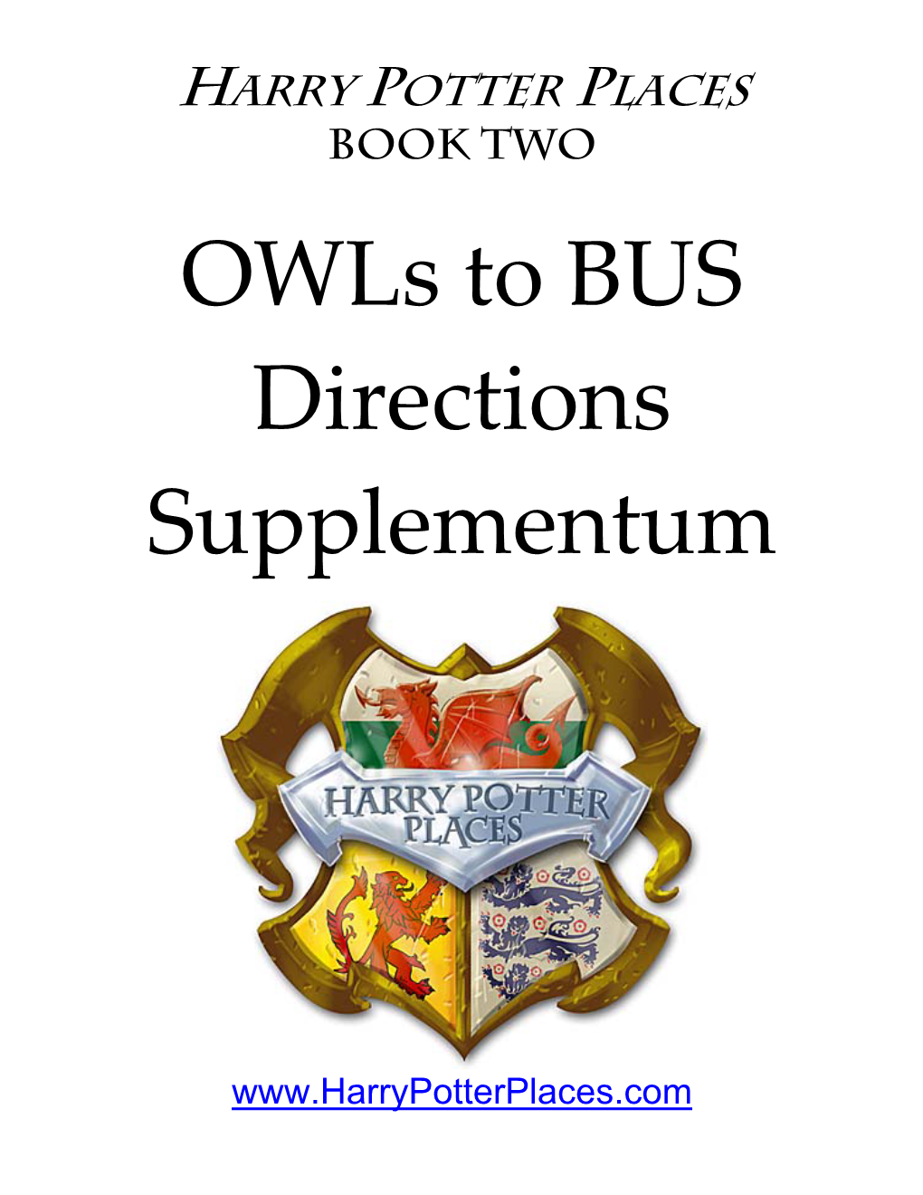 Owls to Oxford Bus Station Directions Supplementum