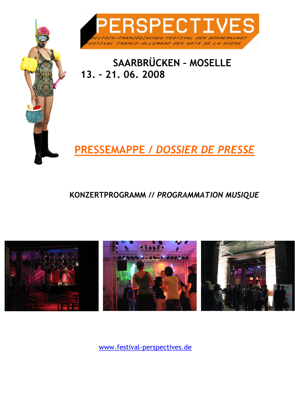 Konzertprogramm // Programmation Musique