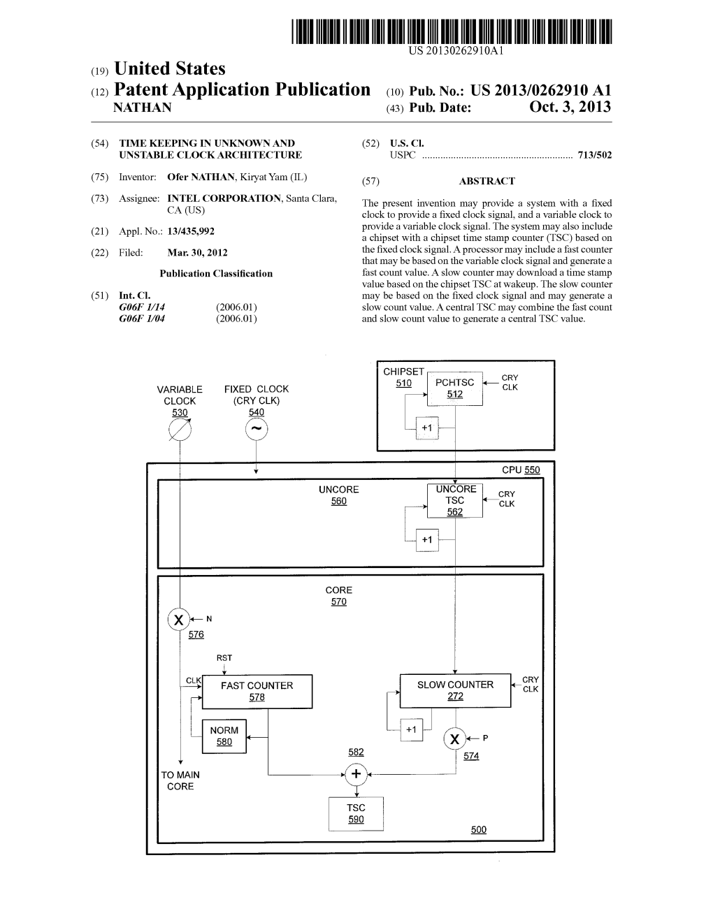 (19) United States (12) Patent Application Publication (10) Pub