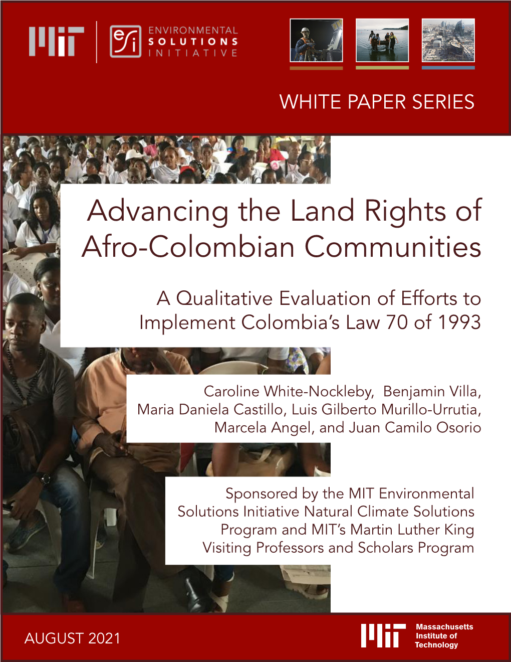 Advancing the Land Rights of Afro-Colombian Communities