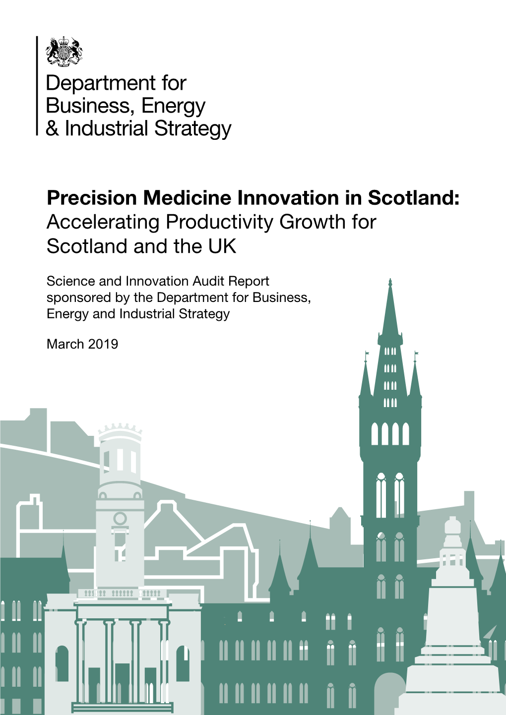 Precision Medicine Innovation in Scotland: Accelerating Productivity Growth for Scotland and the UK