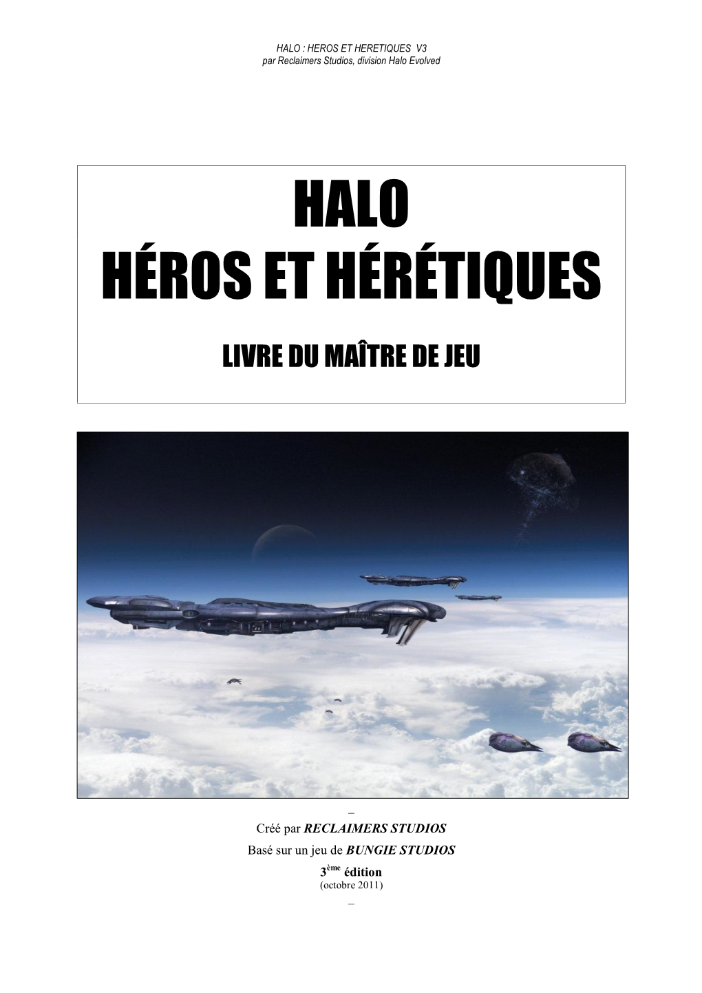Halo Héros Et Hérétiques