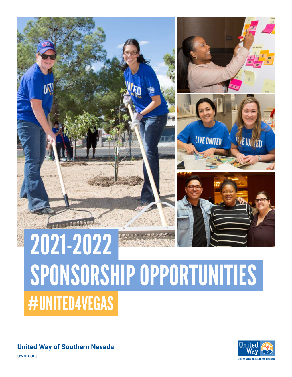 2021-2022 Sponsorship Opportunities #United4vegas