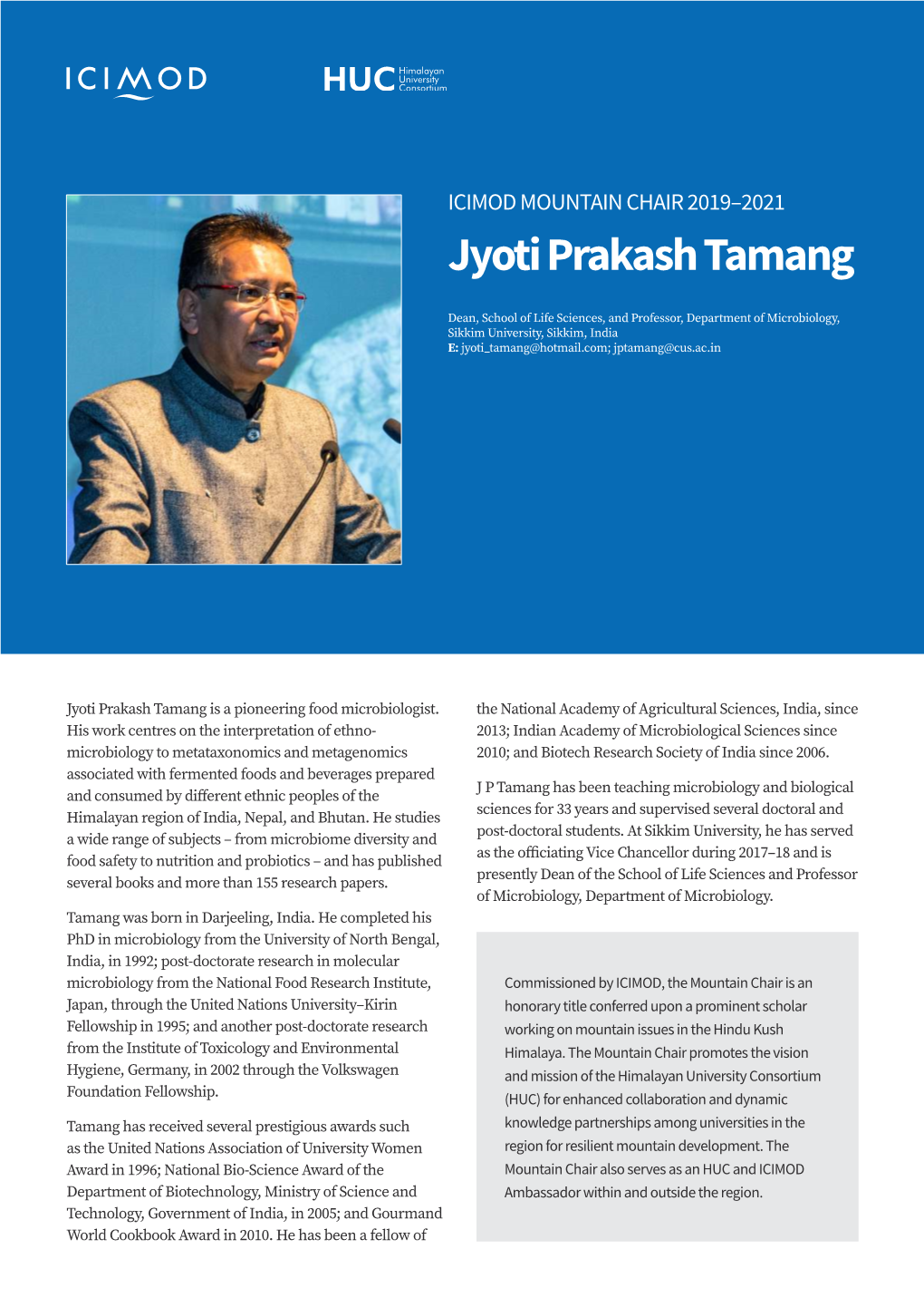 Jyoti Prakash Tamang