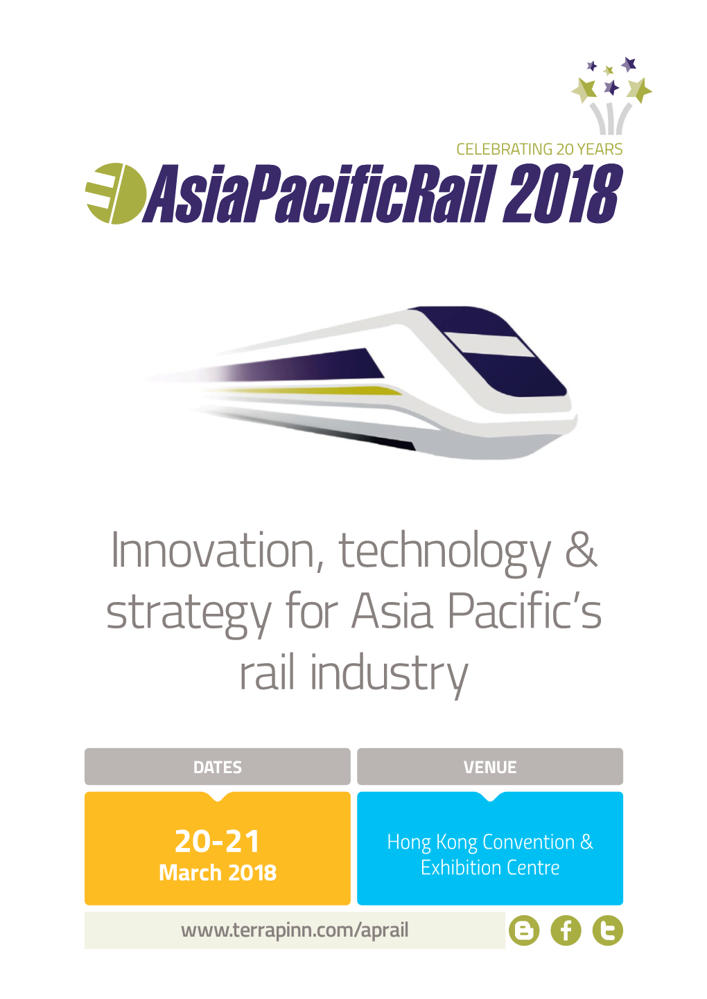 Innovation, Technology & Strategy for Asia Pacific's Rail Industry