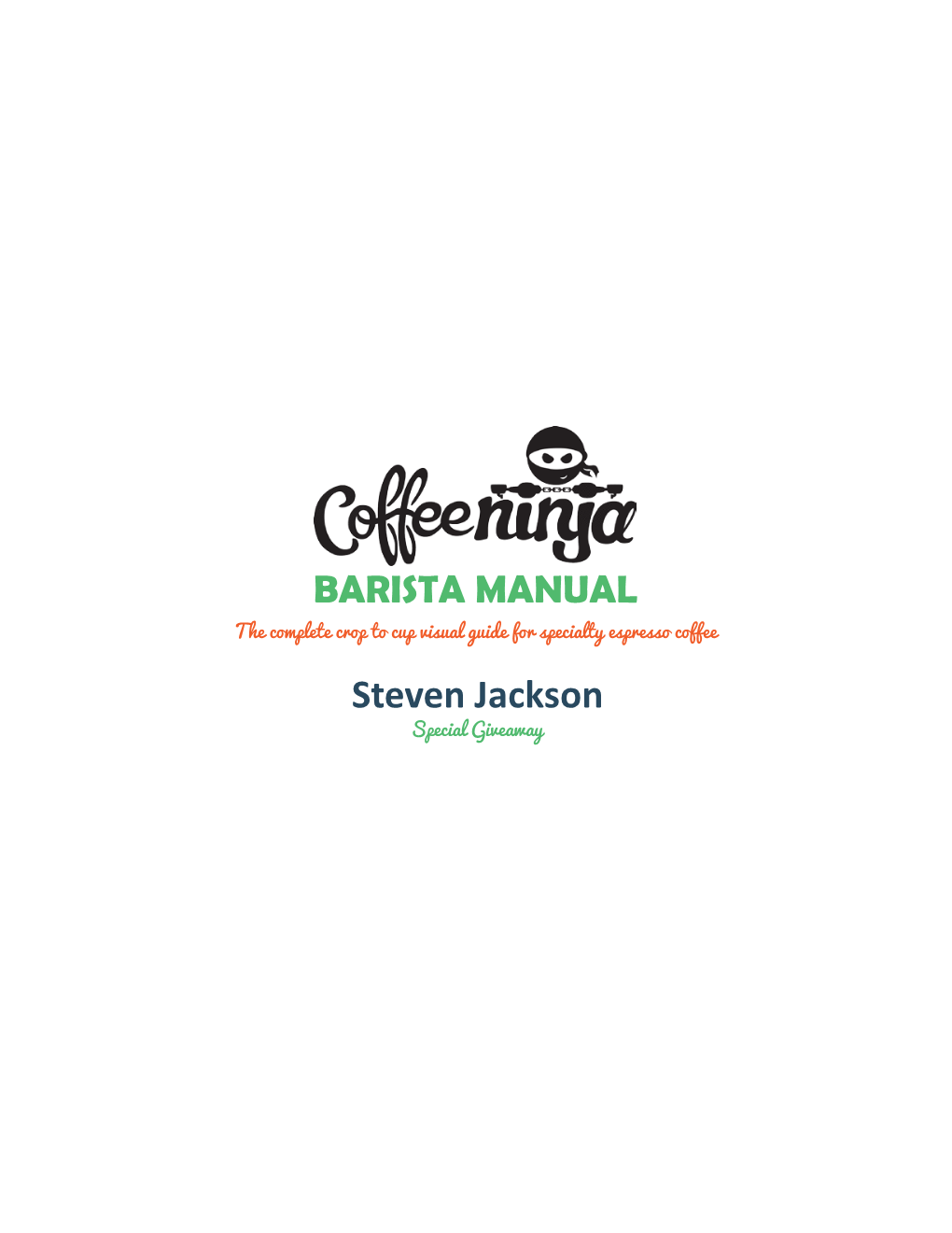 Coffee Ninja Barista Manual