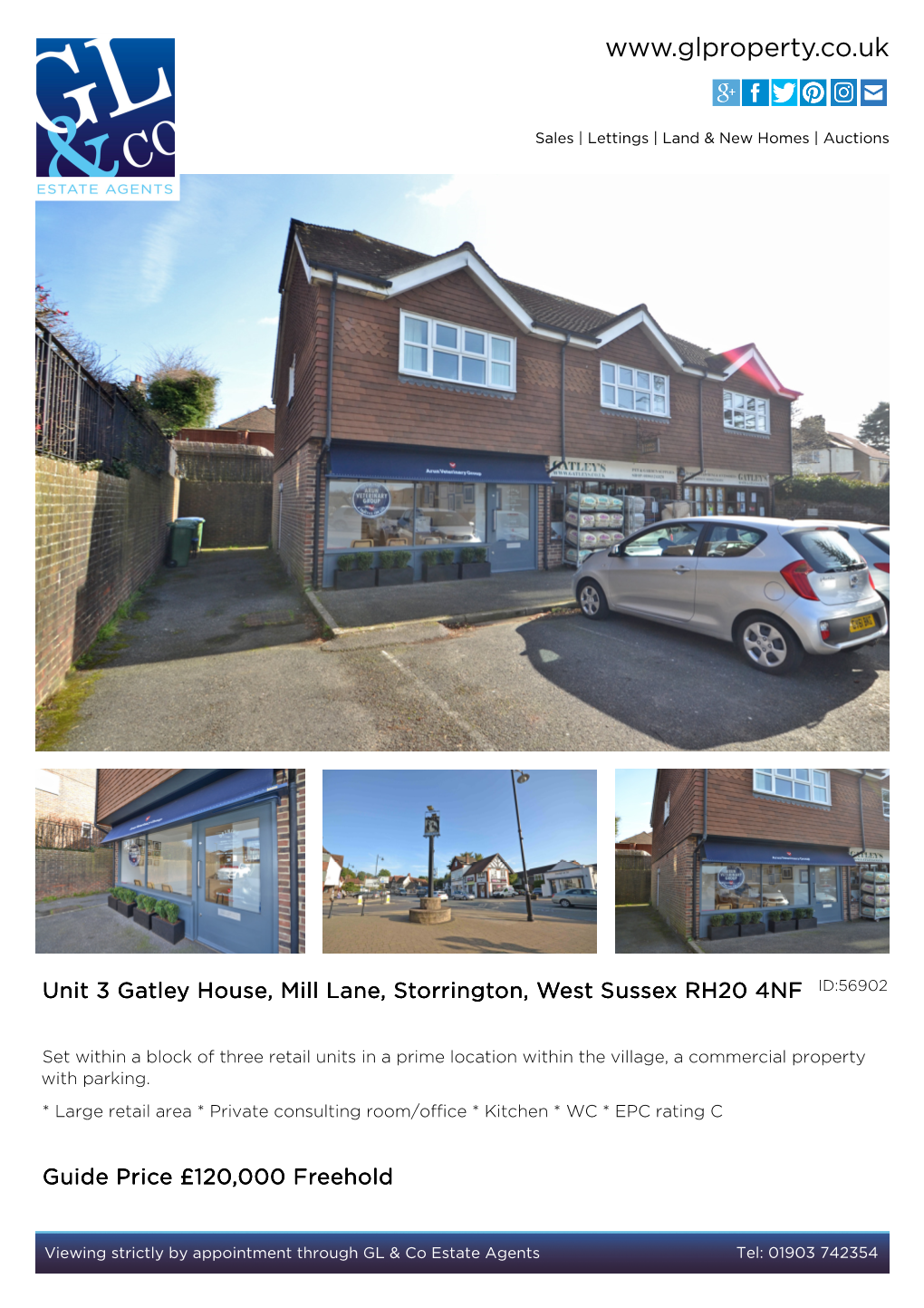 Unit 3 Gatley House for SALE Storrington A4 GL 4Pp Storr V3.Pub