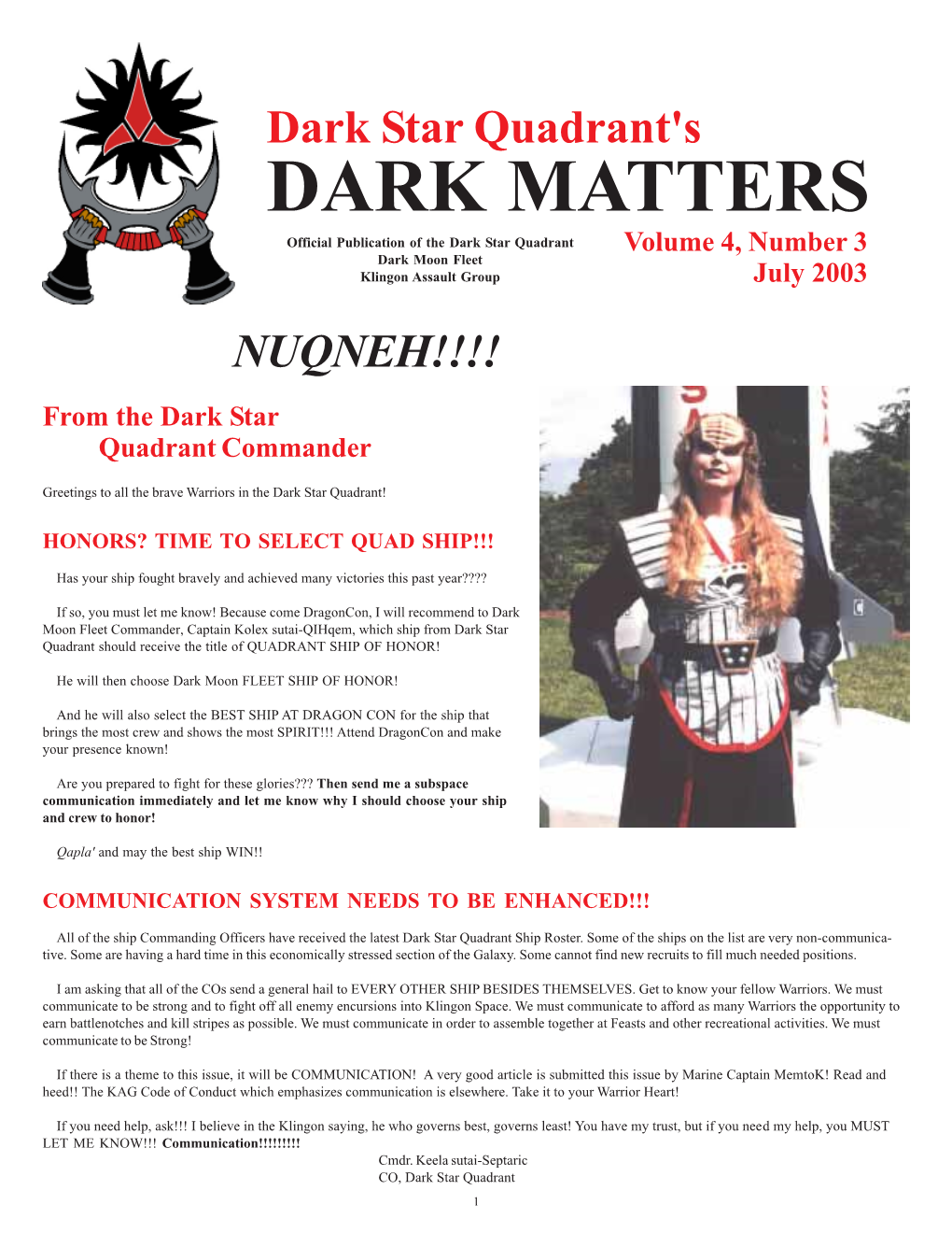 DARK MATTERS -.:: GEOCITIES.Ws