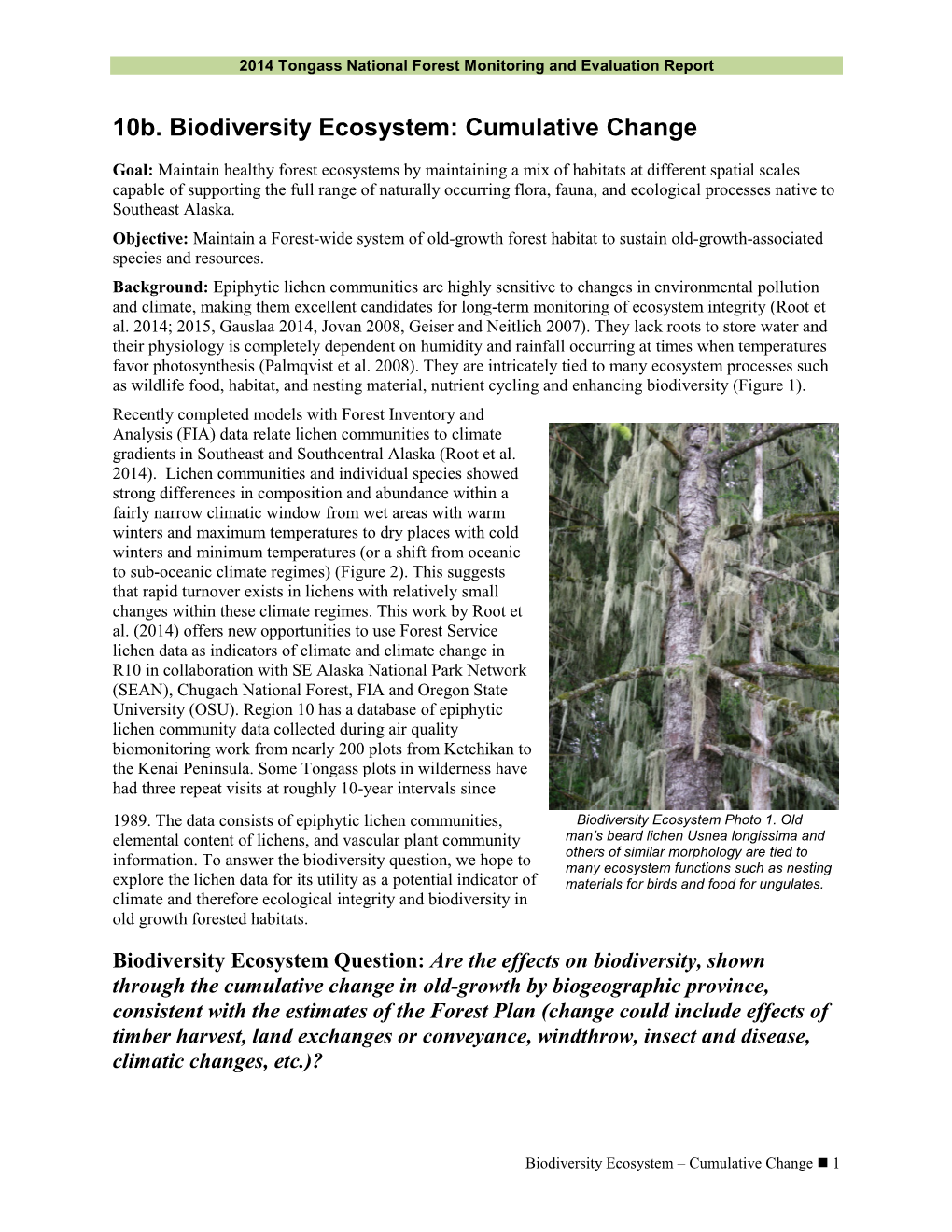 10B-Biodiversity Ecosystem Cumulative Change