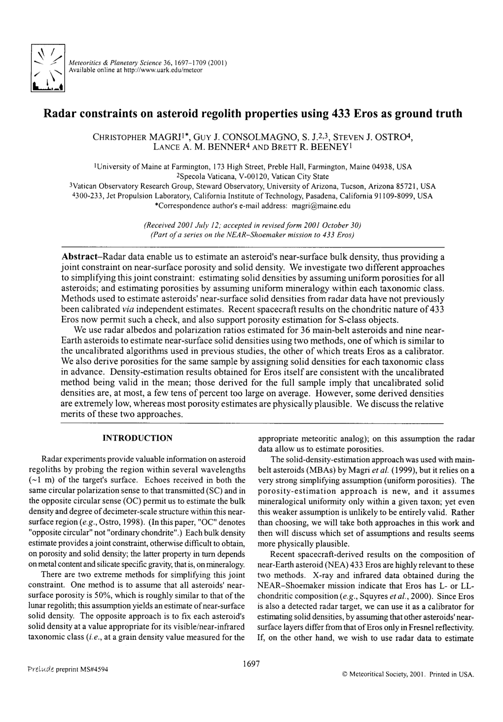 Radar Constraints on Asteroid Regolith Properties Using 433 Eros As Ground Truth